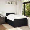 vidaXL Krevet box spring s madracem crni 120 x 190 cm bar&scaron;unasti