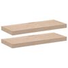 vidaXL Plutajuće police 2 kom 60x23,5x4 cm od konstruiranog drva