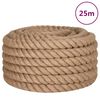 vidaXL Uže od jute dužina 25 m debljina 40 mm