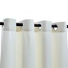vidaXL Zavjesa za zamračivanje s prstenima bar&scaron;unasta krem 290x245 cm