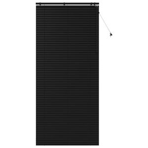 vidaXL Venecijanska roleta Crna 120 x 250 cm 35 mm
