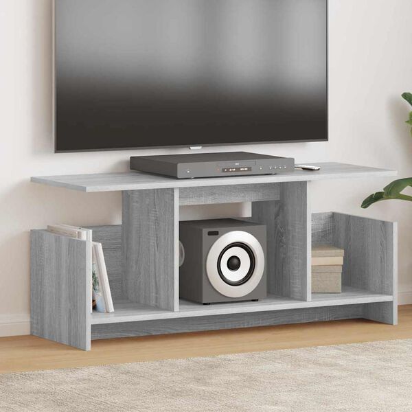 vidaXL TV stalak Siva Sonoma 102 x 35 x 45 cm Konstruirano drvo
