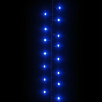 vidaXL Kompaktna LED traka s 400 LED žarulja plava 13 m PVC
