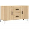 vidaXL Komoda boja hrasta sonome 100x36x60 cm od konstruiranog drva