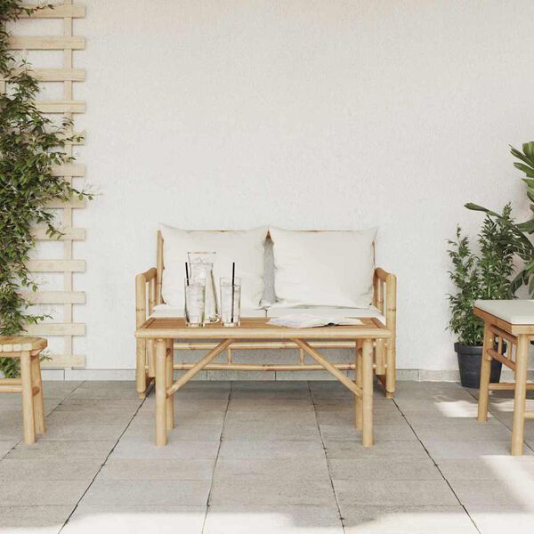 vidaXL Kava Stol Smeđa 90 x 50 x 43 cm bambus