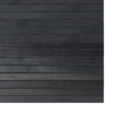 vidaXL Tepih pravokutni sivi 60 x 200 cm od bambusa