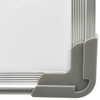 vidaXL Magnetna ploča sa suhim brisanjem bijela 70 x 50 cm čelična