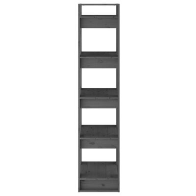 vidaXL Ormarić za knjige / sobna pregrada sivi 41x35x160 cm borovina