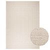 vidaXL Tepih ZIZUR 200 x 290 cm s izgledom jute unutarnji i vanjski