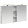 vidaXL Set ormarića za kupaonicu 3 kom. 120 x 14,5 x 70 cm