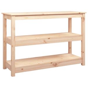 vidaXL Konzolni stol 110 x 40 x 74 cm od masivne borovine
