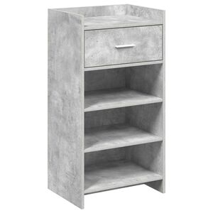 vidaXL Ormar za cipele Betonska siva 48 x 36 x 92 cm Konstruirano drvo