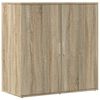vidaXL Komoda sonoma hrast 79x38x80 cm od konstruiranog drva