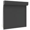 vidaXL Roletna Antracit 100 x 100 cm Aluminij i poliuretan