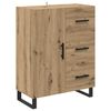 vidaXL Highboard s ladicama 2 pcs Umjetnički hrast 69,5 x 34 x 180 cm