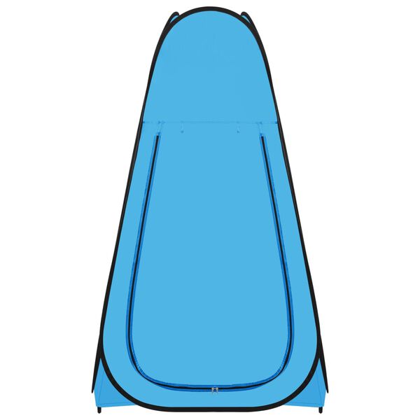 vidaXL Prigodni šator za tuširanje plavi