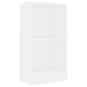 vidaXL Polica za knjige bijela 40 x 24 x 75 cm od konstruiranog drva