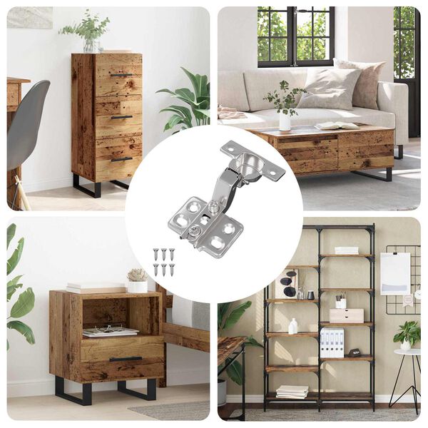 vidaXL &Scaron;arka 254 pcs Nikla 26 mm Željezo