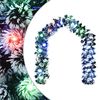 vidaXL Božićni vijenci 200 cm 16 LED lampica Vi&scaron;ebojno PET