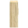 vidaXL Visoka komoda boja hrasta 80 x 42,5 x 124 cm konstruirano drvo