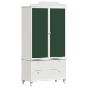 vidaXL Kreativno skladi&scaron;tenje za djecu ROROS Bijelo 90 x 45 x 180 cm