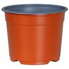 vidaXL Okrugla saksija za cveće 50 kom. Terakota &Oslash; 10 x 8 cm Plastika