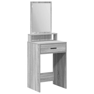vidaXL Toaletni stol Siva Sonoma 50 x 41 x 140 cm Konstruirano drvo
