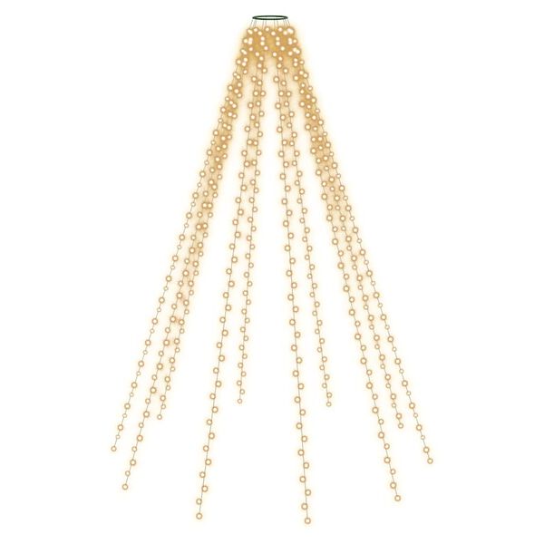 vidaXL Mrežasta svjetla za božićno drvce s 400 LED žarulja 400 cm