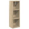 vidaXL Kupaonski zidni ormarić Zidne Sonoma hrast 20 x 16 x 62,5 cm