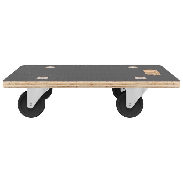 vidaXL Transportna kolica 2 kom pravokutna 80 x 55 x 11,5 cm 250 kg