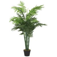 vidaXL Umjetna palma 18 listova 80 cm zelena