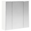 vidaXL Kupaonski ormar s ogledalom Bijelo 63,5 x 16 x 62,5 cm
