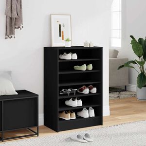 vidaXL Ormarić za cipele crni 60 x 35 x 92 cm konstruirano drvo