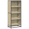 vidaXL Polica za knjige sonoma hrast 60x35x139 cm konstruirano drvo