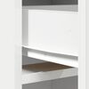 vidaXL Highboard Bijelo 40 x 40,5 x 135 cm Konstruirano drvo