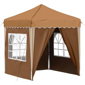 vidaXL Rastezljivi &scaron;ator za zabave 195 x 195 x 245 cm Bež