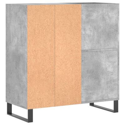 vidaXL Ormarić za ploče boja betona 84,5x38x89 cm konstruirano drvo