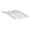 vidaXL Rampu za Kolica 270 kg Srebrno 270 kg Aluminij