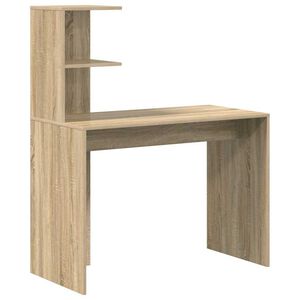 vidaXL Stol Sonoma hrast 102 x 50 x 124 cm Konstruirano drvo