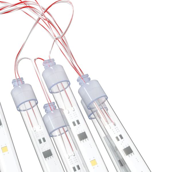 vidaXL Meteorska svjetla 8 kom 30 cm topla bijela 192 LED žarulje