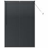 vidaXL Venecijanski zastore Crna 175 x 110 cm Aluminij