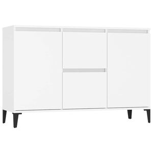 vidaXL Komoda bijela 102 x 35 x 70 cm od konstruiranog drva