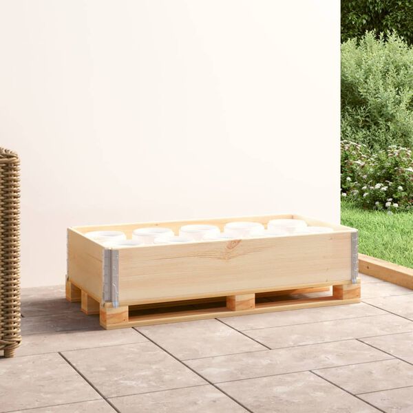 vidaXL Okvir za palete 50 x 100 cm od masivne borovine