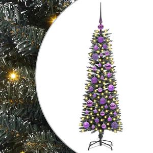 vidaXL Umjetno božićno drvce Zelena 120 cm PVC, Plastika i Čelik