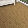 vidaXL Pločice za decking 3D Dizajn 11 pcs Tikovina 30 x 30 cm