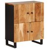 vidaXL Komoda s 4 vrata 60 x 33 x 75 cm od masivnog bagremovog drva
