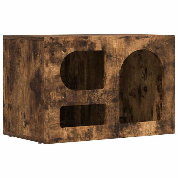 vidaXL TV ormar Dimljeni hrast 60 x 35 x 40 cm Konstruirano drvo