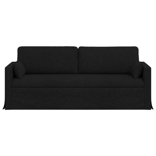 vidaXL Sofa Crna Sveukupne dimenzije: 198 x 78 x 80 cm (&Scaron; x Dub x V)