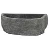vidaXL Umivaonik za zid Sivi 45 x 35 x 15 cm River Stone