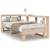 vidaXL Krevet s regalom za knjige bez madraca 90x190 cm od borovine